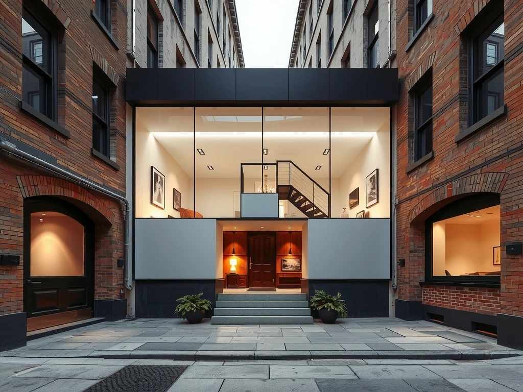 Rezidence na úzké parcele